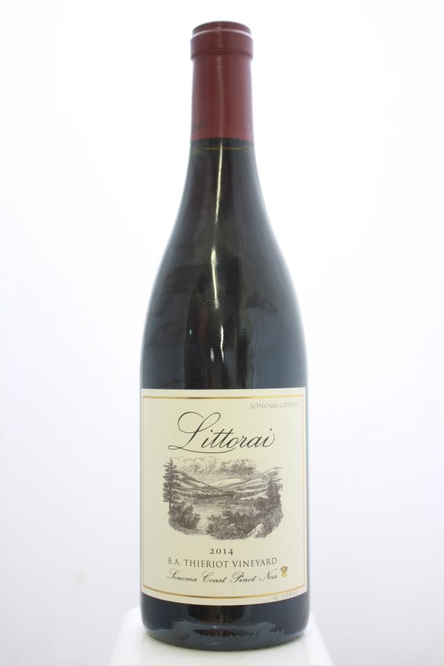 Littorai Pinot Noir B.A. Thieriot Vineyard 2014