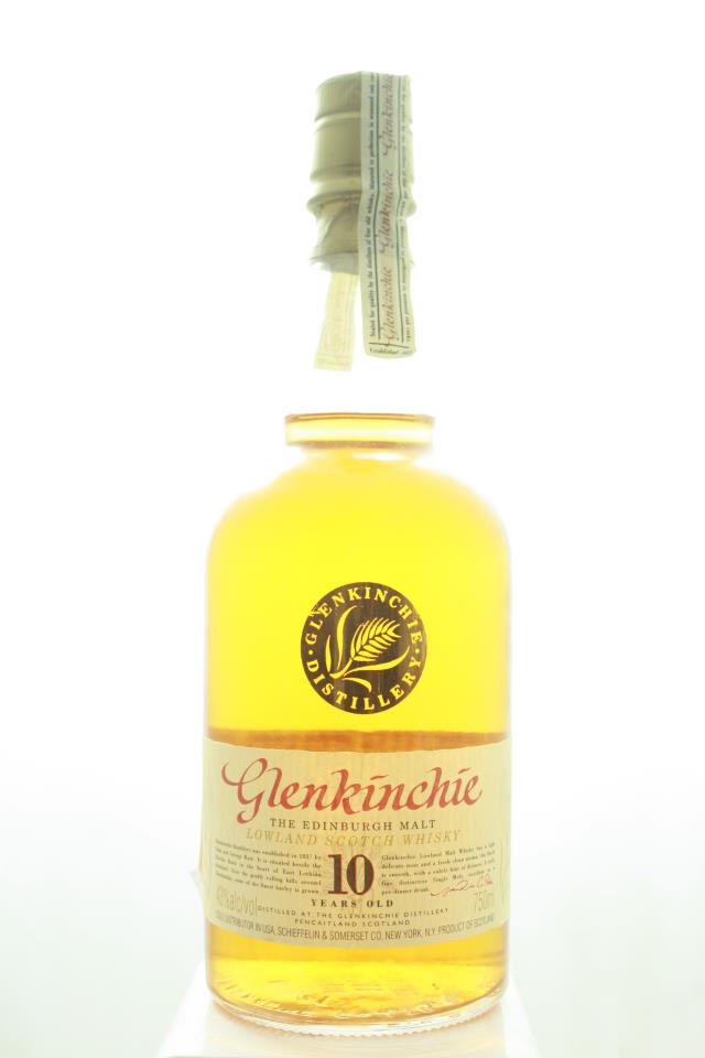 Glenkinchie The Edinburgh Malt Scotch Whisky 10-Years-Old NV