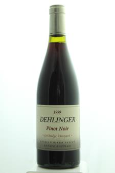 Dehlinger Pinot Noir Estate Goldridge Vineyard 1999