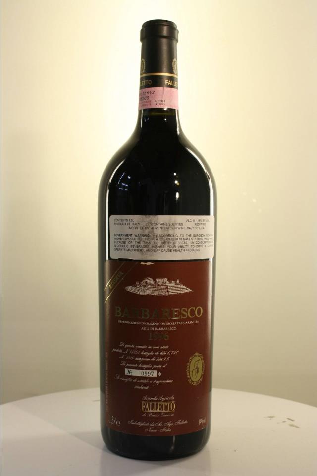 B. Giacosa Barbaresco Riserva Asili 1996