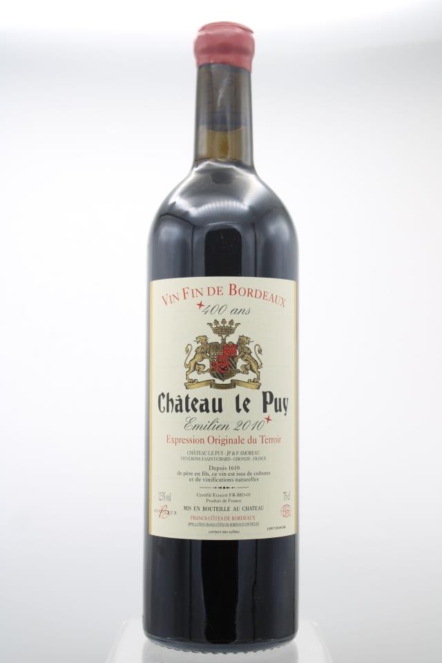 Le Puy Cuvee Emilien 2010