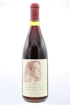 Adelsheim Pinot Noir Bryan Creek Vineyard 1999