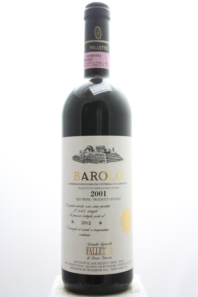 Bruno Giacosa Barolo Falletto di Serralunga d'Alba 2001