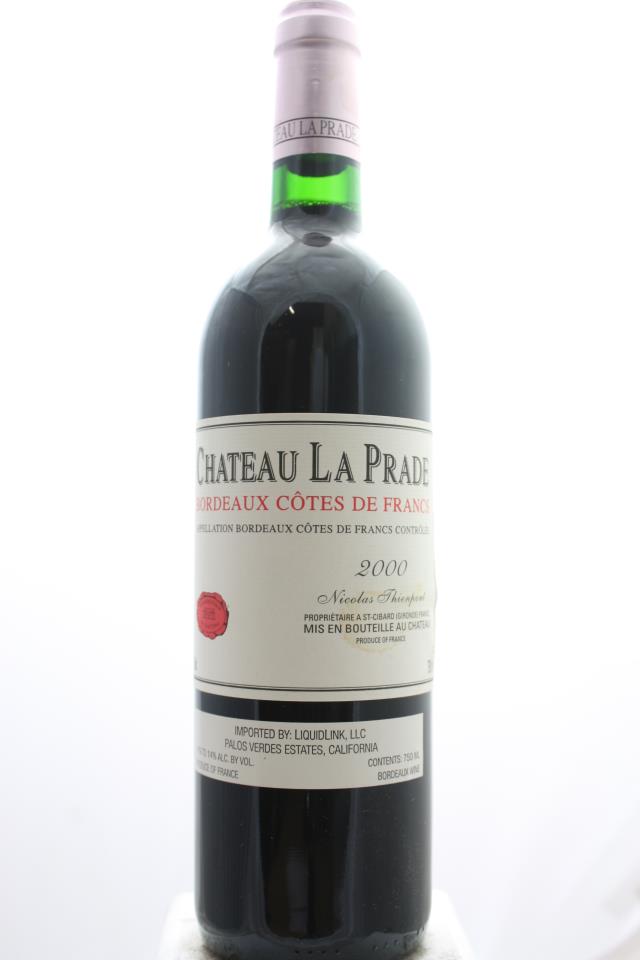 La Prade Côtes de Francs 2000
