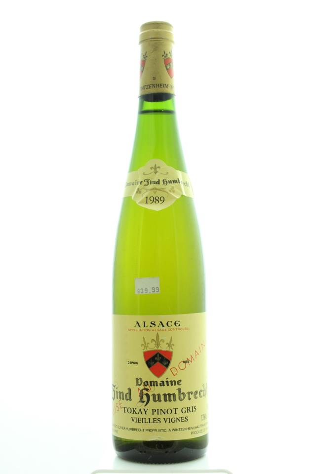 Zind Humbrecht Pinot Gris Vieilles Vignes 1989
