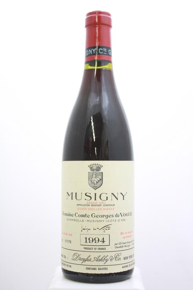 Comte Georges de Vogüé Musigny Cuvée Vieilles Vignes 1994