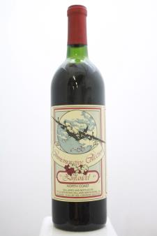 Fitch Mountain Cellars Zinfandel C-130 Commenorative Collection 1984
