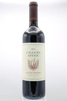 Calluna Estate Proprietary Red Calluna Vineyards 2013
