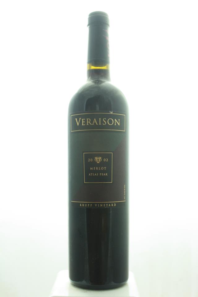 Veraison Merlot Krupp Vineyard 2002