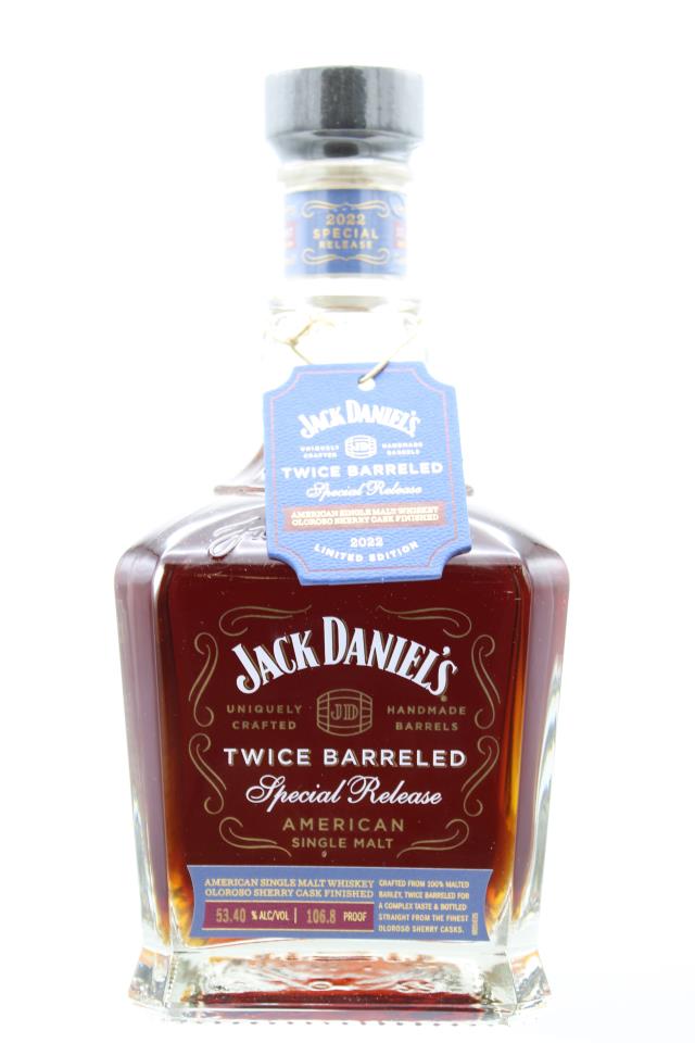 Jack Daniel's American Single Malt Whiskey Twice Barreled Special Release Limited Edition NV