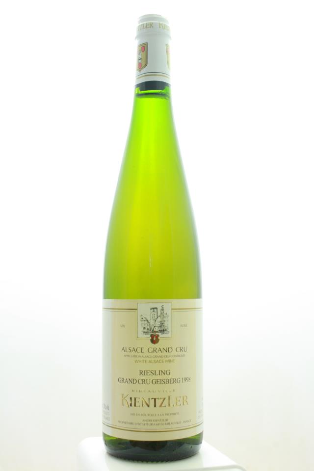 Kientzler Riesling Grand Cru Geisberg 1998