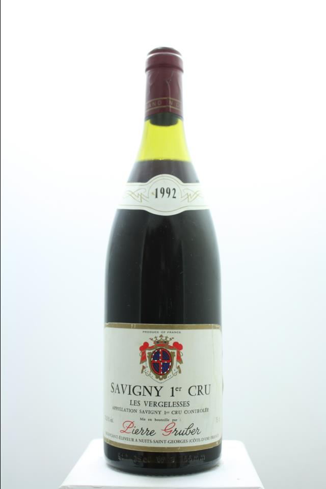 Pierre Grüber Savigny-lès-Beaune Les Vergelesses 1992