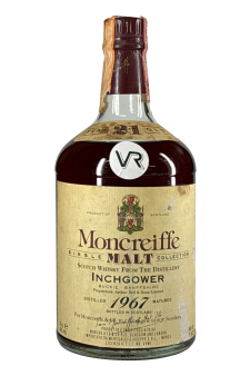 Inchgower Single Malt Scotch Wisky 21 Year Old Moncreiffe 1967