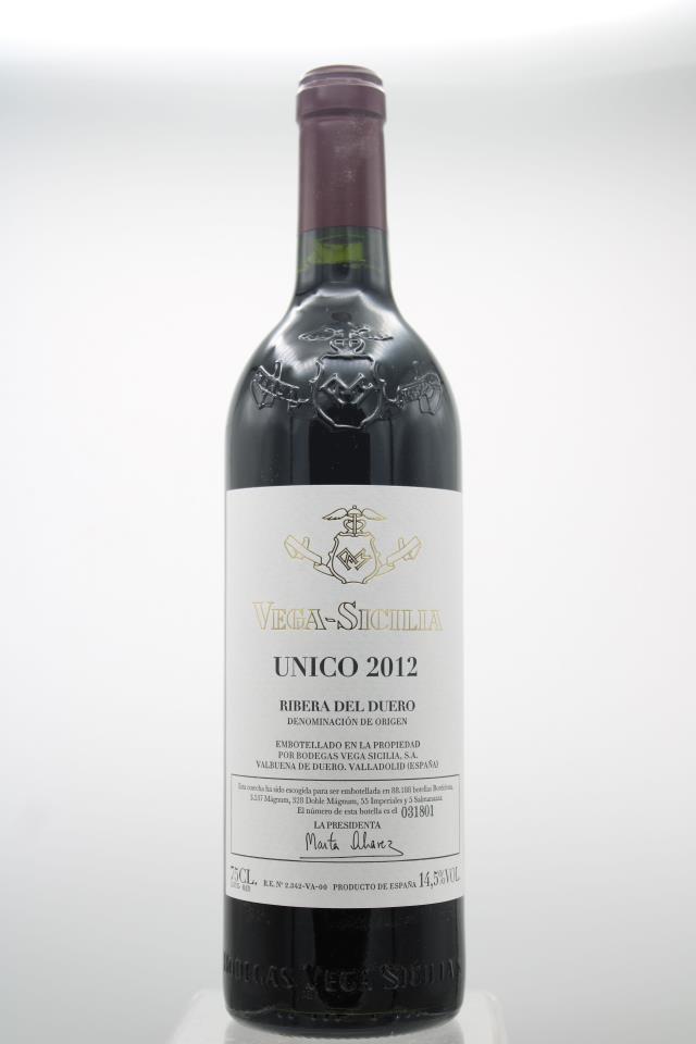 Vega-Sicilia Unico 2012