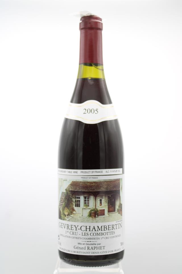 Gérard Raphet Gevrey-Chambertin Les Combottes 2005