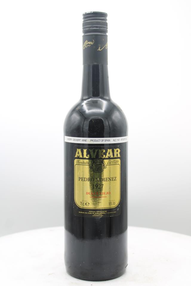 Alvear Pedro Ximenez Dulce Viejo 1927 NV