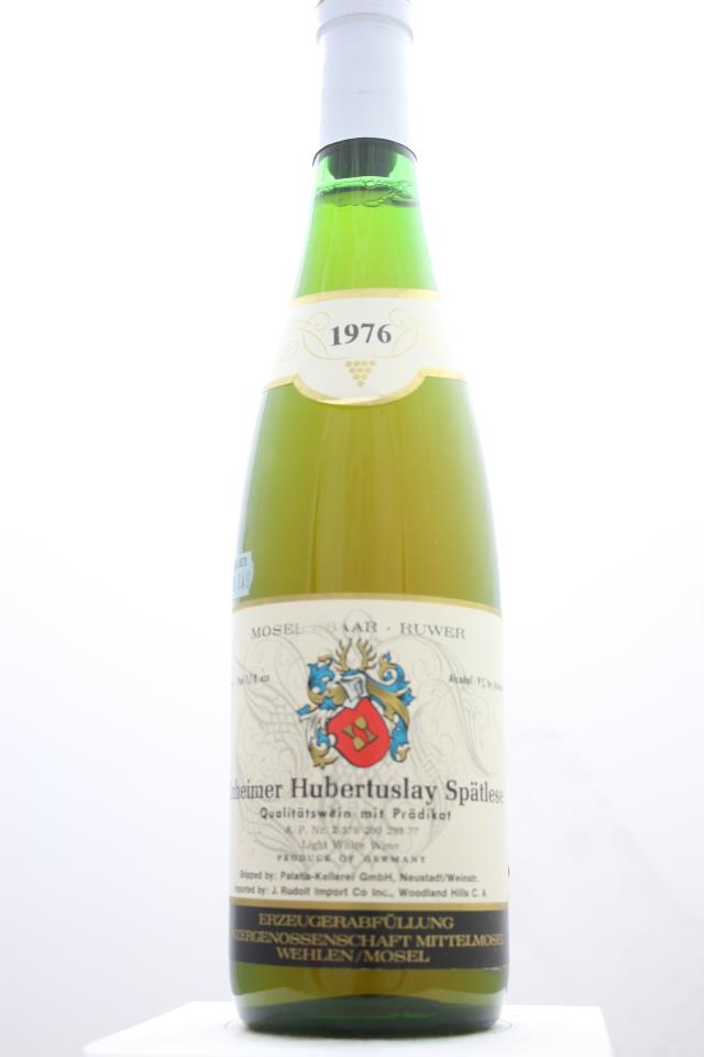 Winzergenossenschaft Mittelmosel Kinheimer Hubertuslay Riesling Spatlese #93 1976