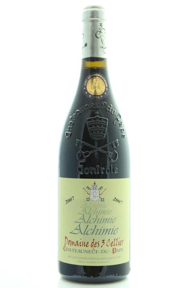 Domaine des 3 Cellier Châteauneuf-du-Pape Alchimie 2007