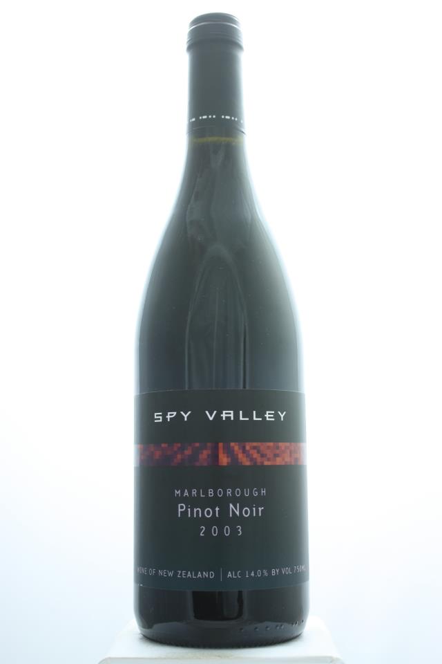 Spy Valley Pinot Noir 2003