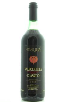 Pasqua Valpolicella Classico 1986