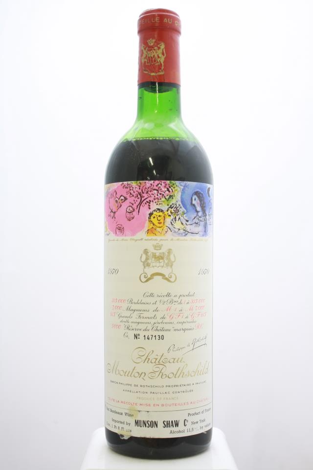 Mouton Rothschild 1970