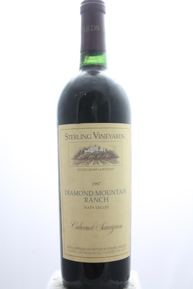 Sterling Vineyards Cabernet Sauvignon Estate Diamond Mountain Ranch 1987