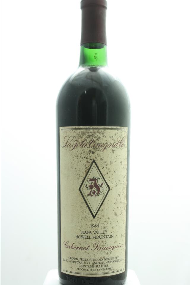 La Jota Vineyard Cabernet Sauvignon 1984