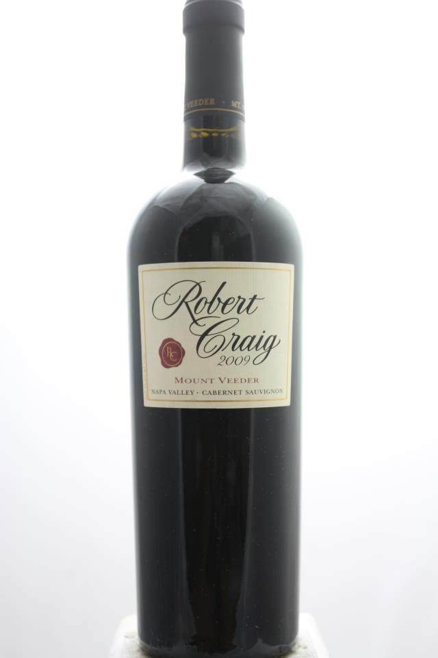 Robert Craig Cabernet Sauvignon Mount Veeder 2009