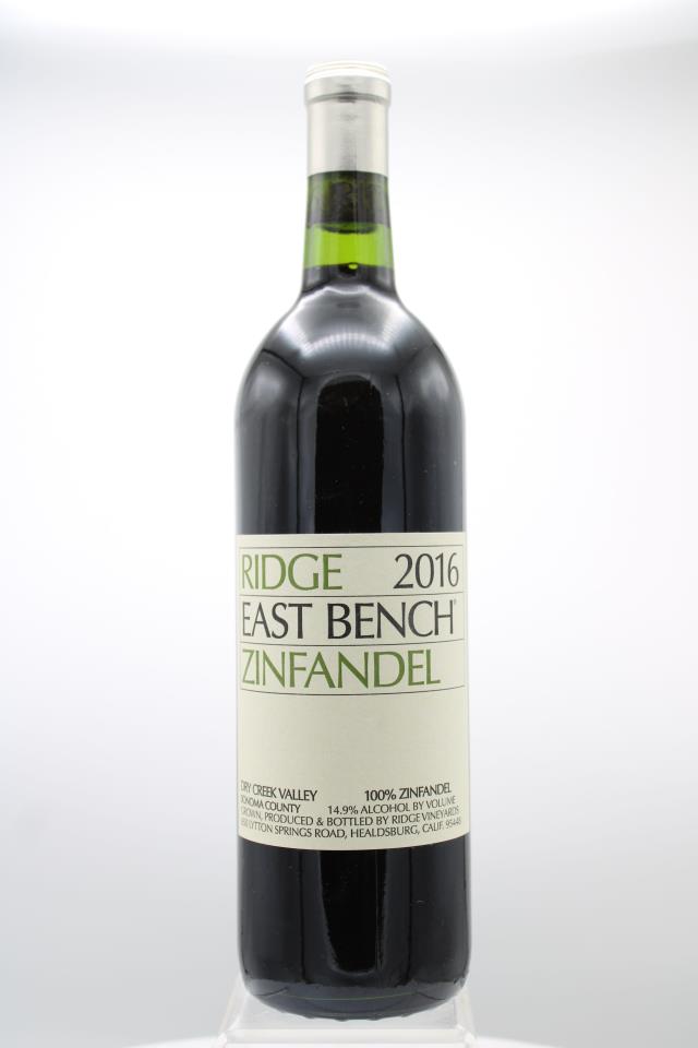Ridge Vineyards Zinfandel East Bench 2016