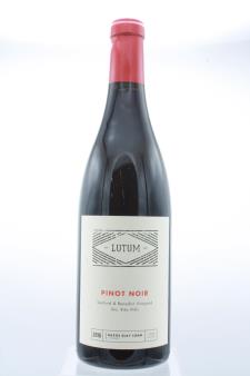 Lutum Pinot Noir Sanford & Benedict Vineyard 2016