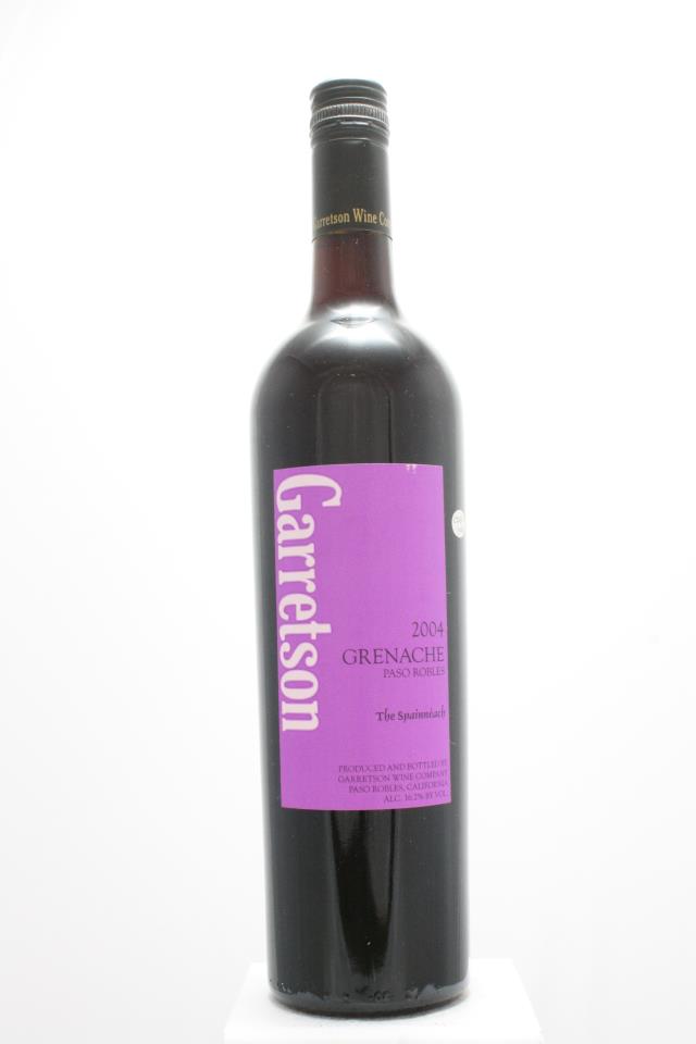 Garretson Grenache The Spainneach 2004