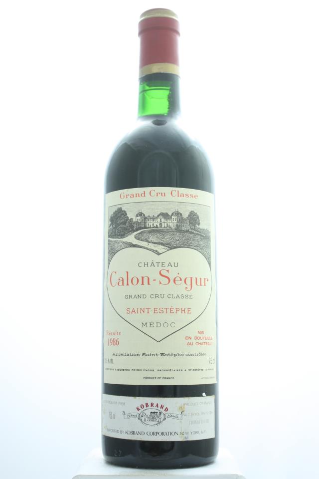 Calon-Ségur 1986