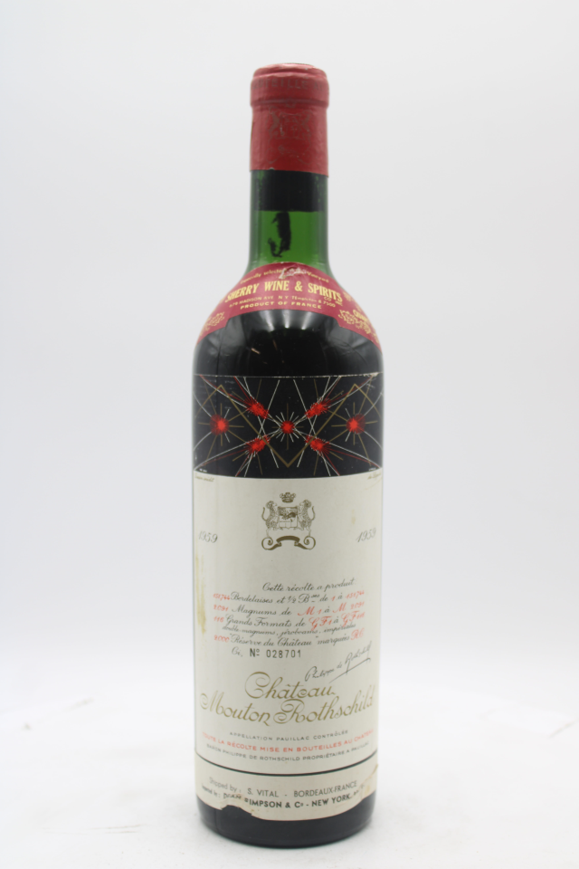 Mouton Rothschild 1959