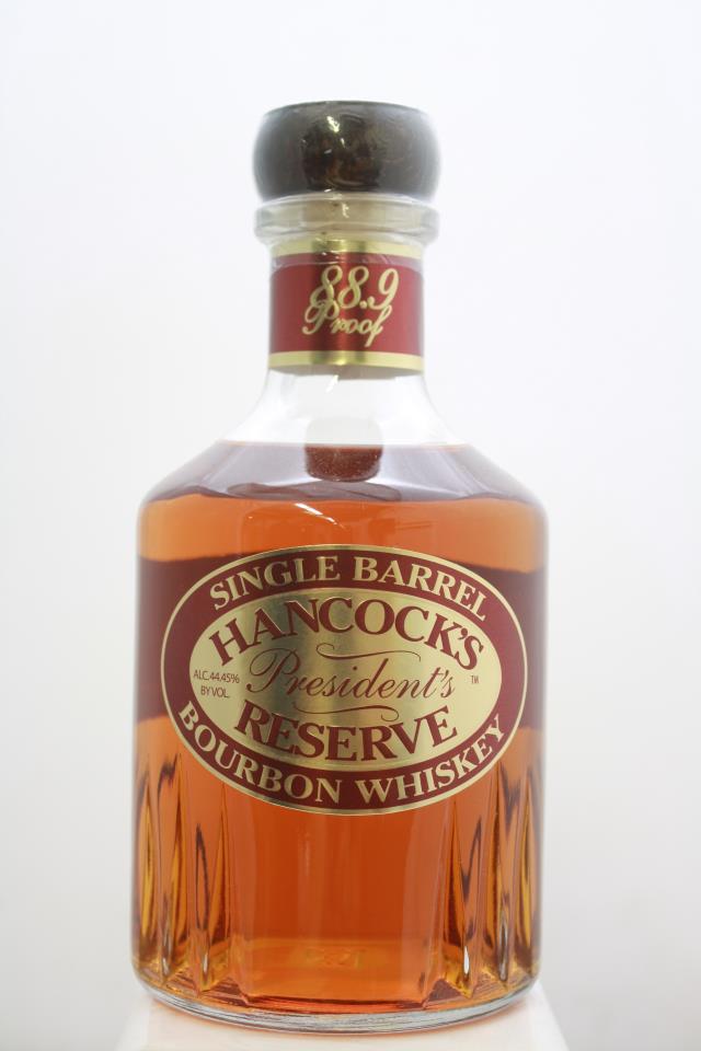 Buffalo Trace Distillery Hancock's Single Barrel Bourbon Whiskey President's Reserve NV