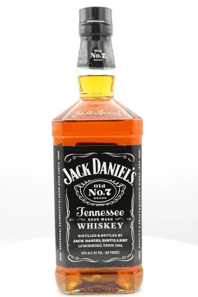 Jack Daniel's Tennessee Sour Mash Whiskey Old No.7 Brand NV
