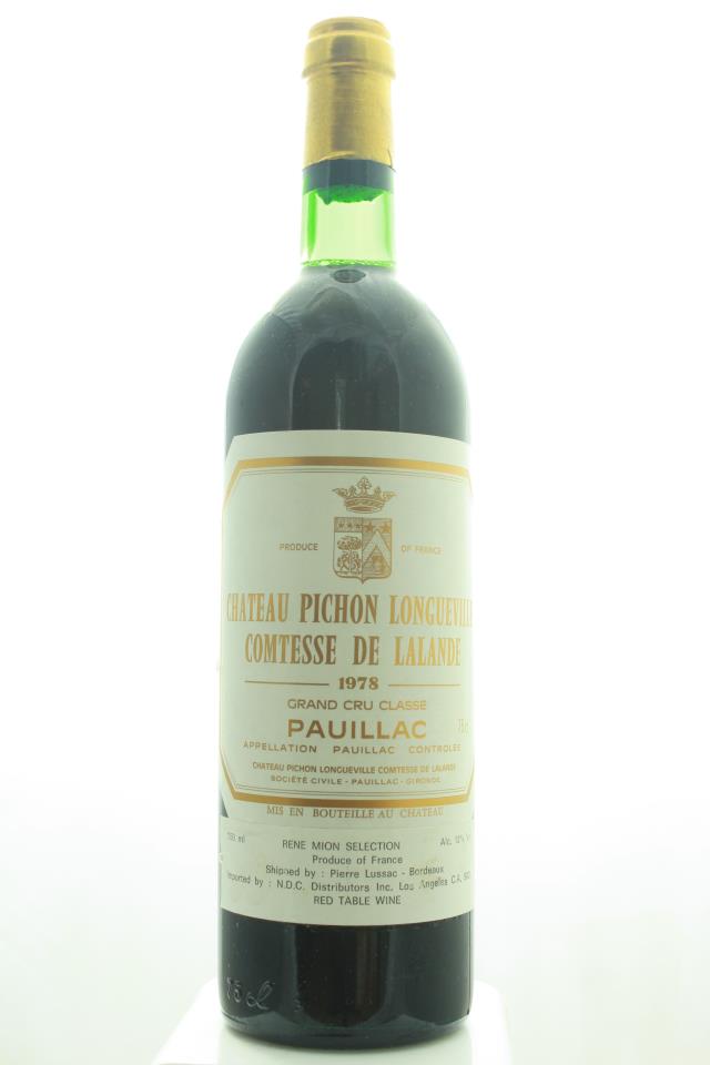 Pichon-Longueville Comtesse de Lalande 1978