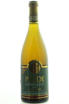 Pride Mountain Vineyards Chardonnay Vintner