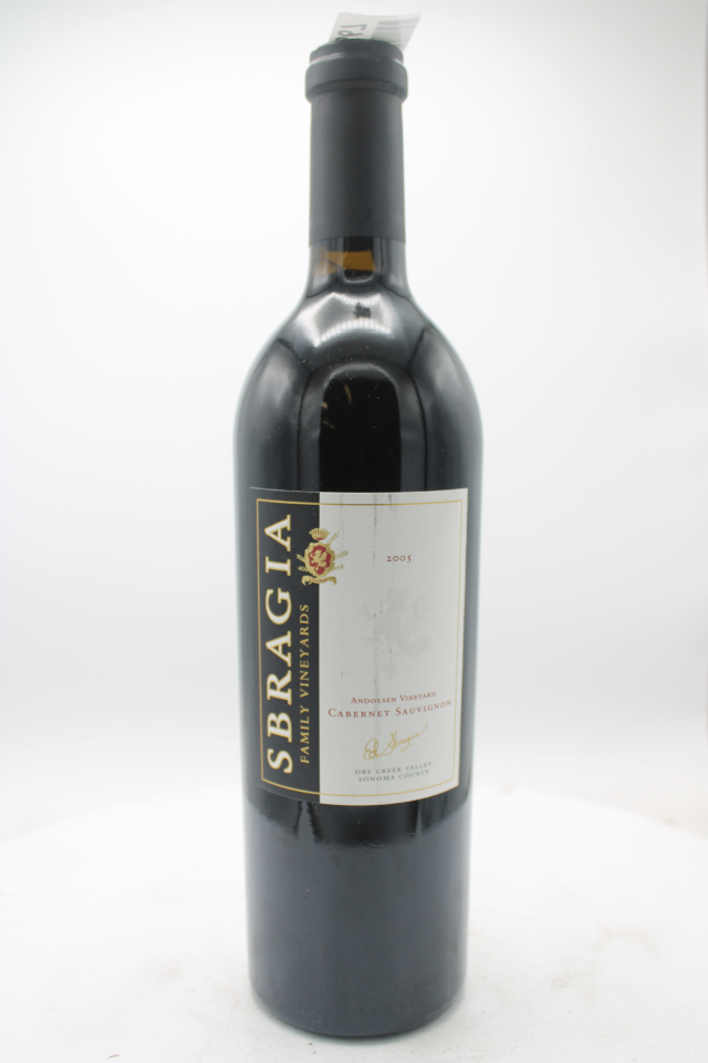 Sbragia Family Cabernet Sauvignon Andolsen Vineyard 2005