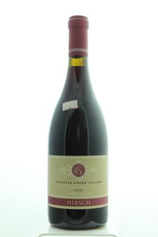 Patricia Green Cellars Pinot Noir Hirsch Vineyard 2002