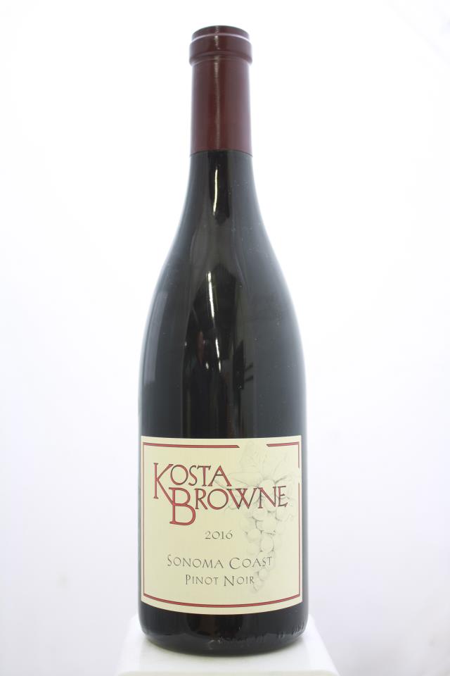 Kosta Browne Pinot Noir Sonoma Coast 2016