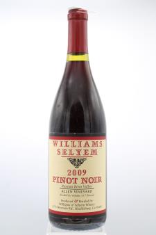 Williams Selyem Pinot Noir Allen Vineyard 2009