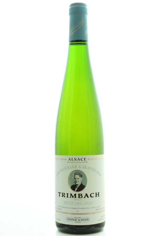 Trimbach Pinot Gris Hommage a Jeanne 2000