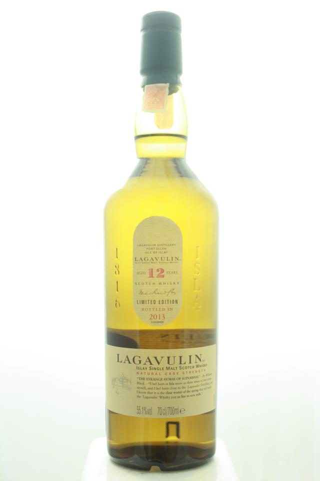Lagavulin Islay Single Malt Scotch Whisky Natural Cask Strength Limited Edition 12-Years-Old 2001