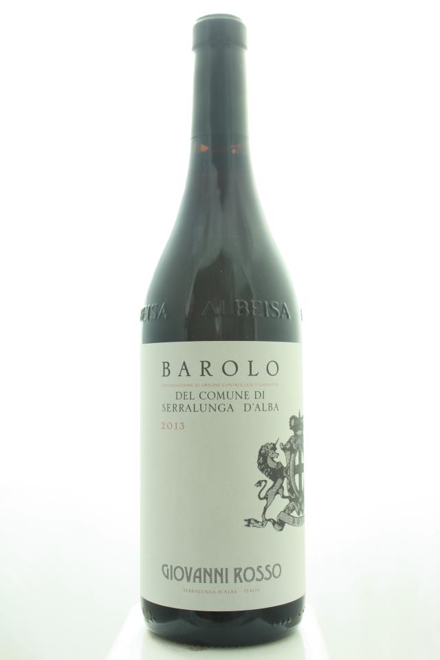 Giovanni Rosso Barolo Del Comune Di Serralunda D'Alba 2013
