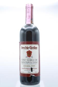 Cantina Vecchia Vino Nobile di Montepulciano Riserva 1989