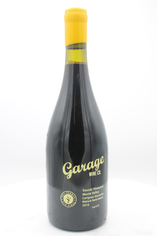 Garage Wine Co. Proprietary Red Sauzal Vineyard 2016