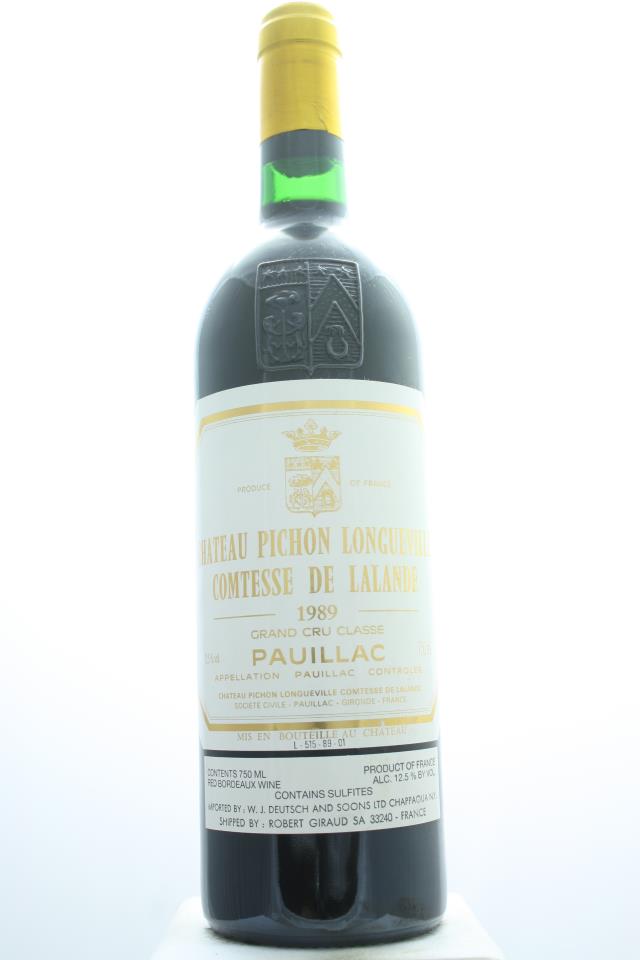 Pichon-Longueville Comtesse de Lalande 1989