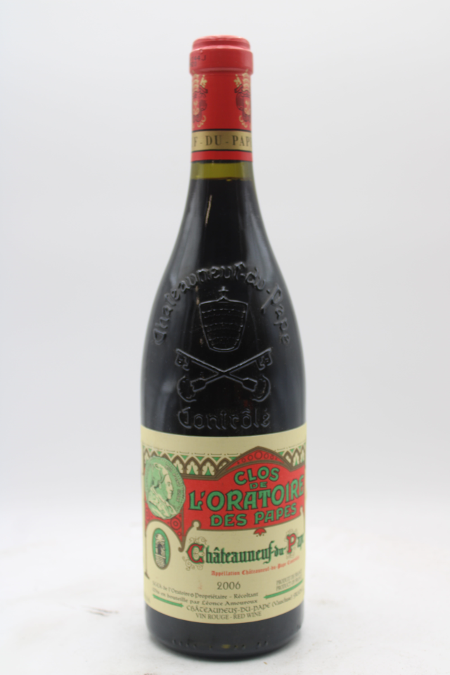 Clos de l'Oratoires des Papes Chateauneuf du Pape Rouge 2006