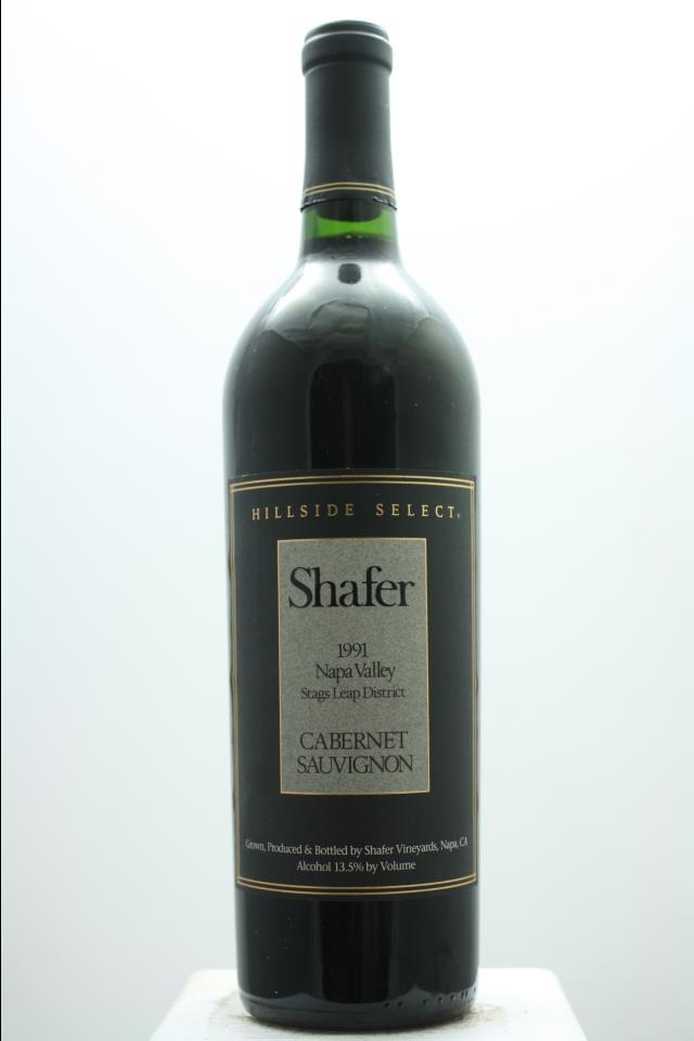 Shafer Cabernet Sauvignon Estate Hillside Select 1991