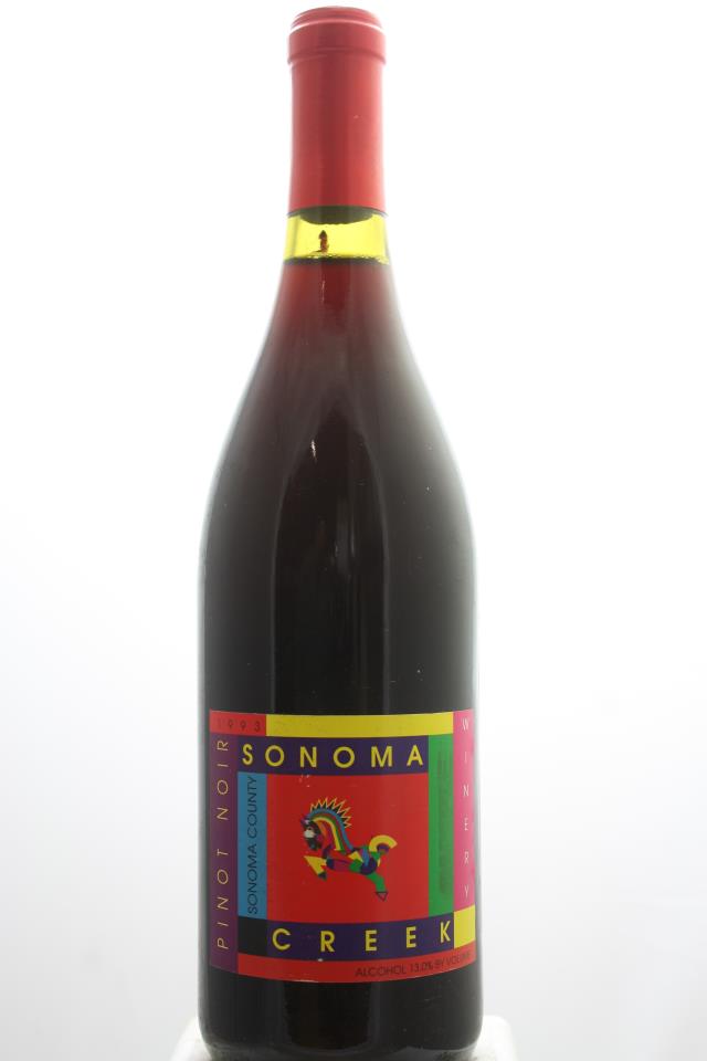 Sonoma Creek Pinot Noir 1993